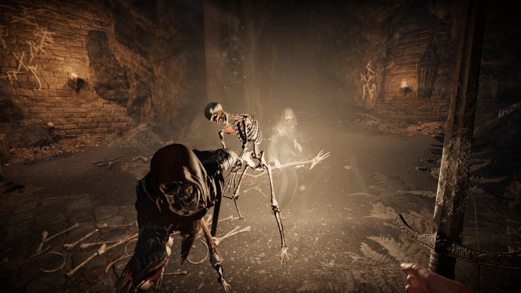 Jeu-de-rôle-polonais-similaire-à-Skyrim--RPG-sombre-à-monde-ouvert,-quêtes-et-magie,-désormais-disponible-sur-Steam